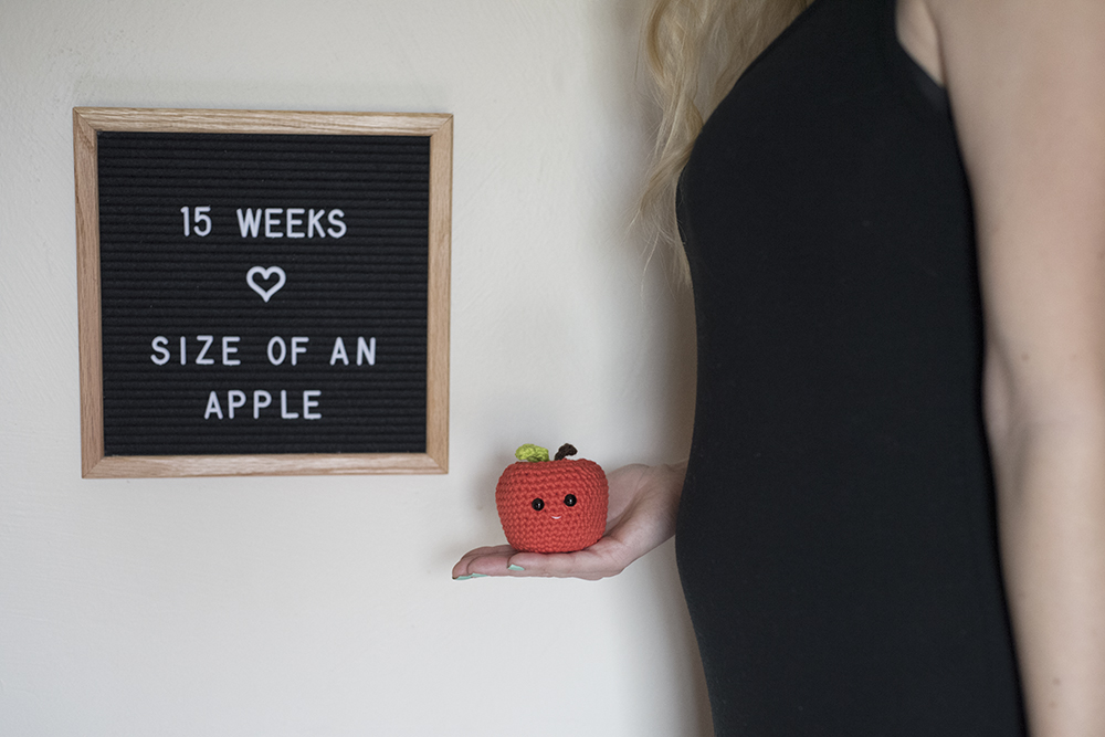 Apple crochet pattern by The Turtle Trunk