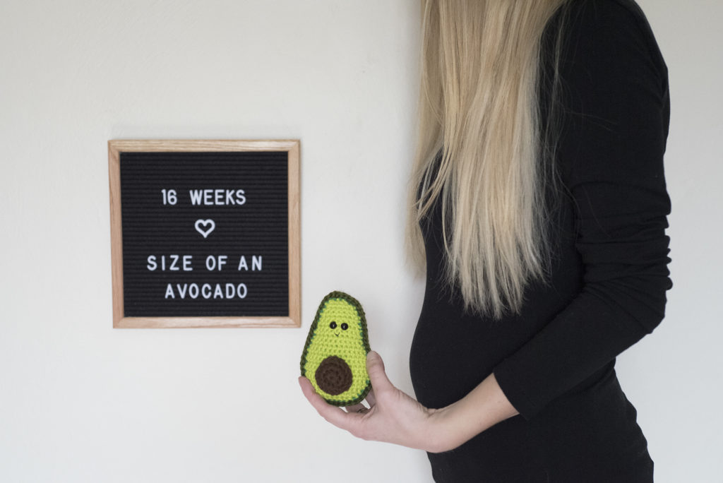 Avocado crochet pattern by The Turtle Trunk