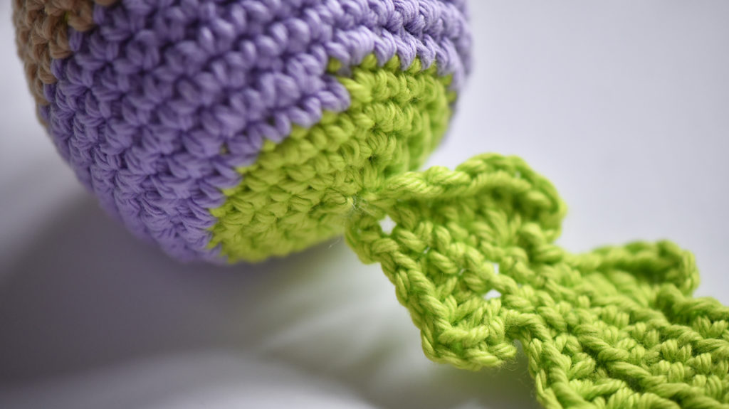 Turnip crochet pattern by The Turtle Trunk