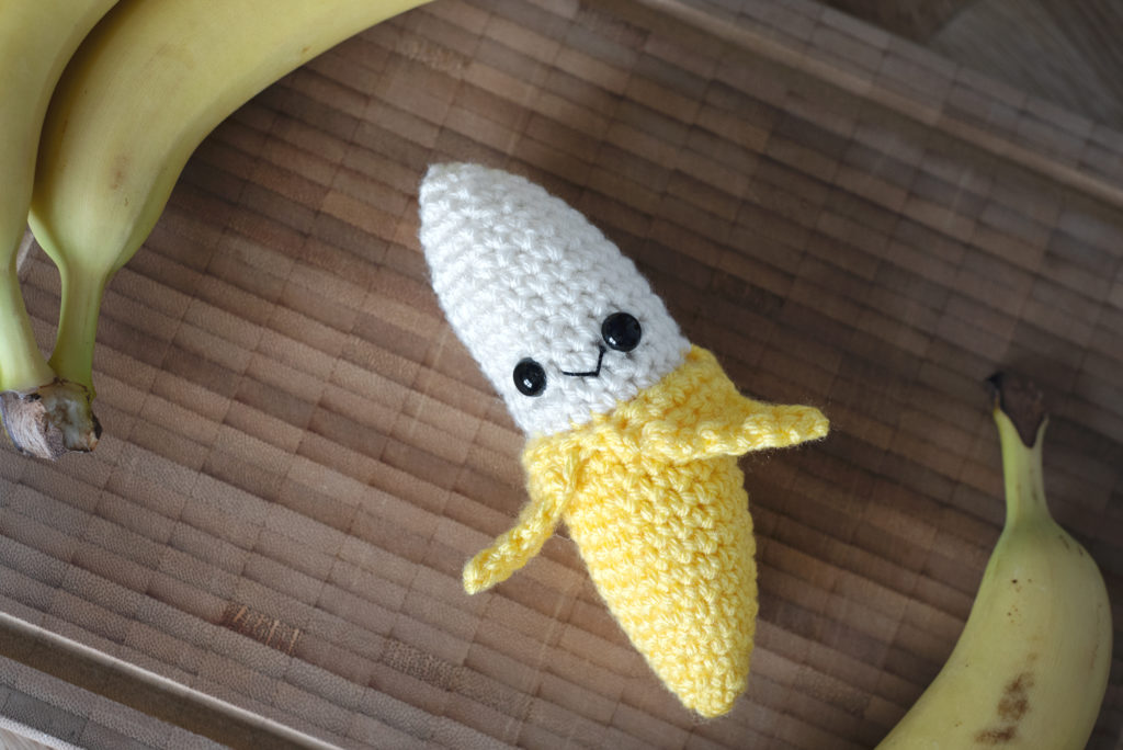 Banana crochet pattern by The Turtle Trunk