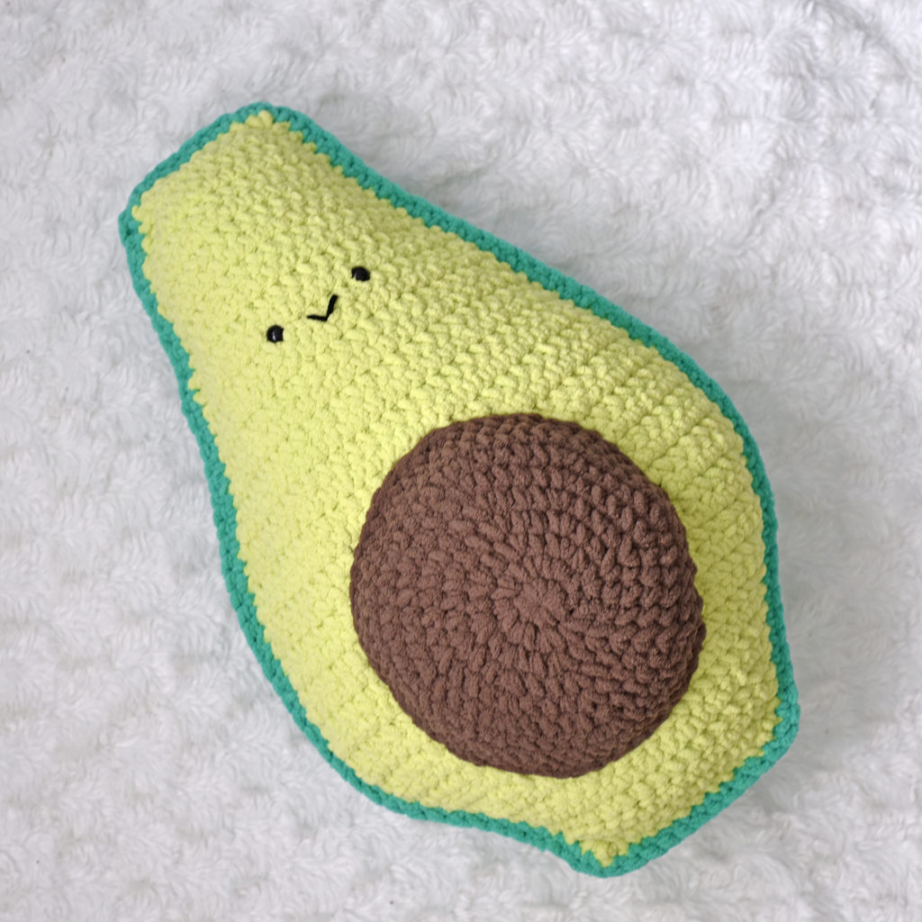 Avocuddler crochet pattern by The Turtle Trunk