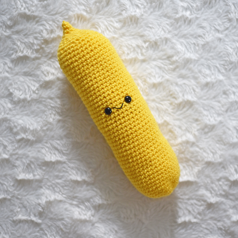 Corn crochet pattern by The Turtle Trunk