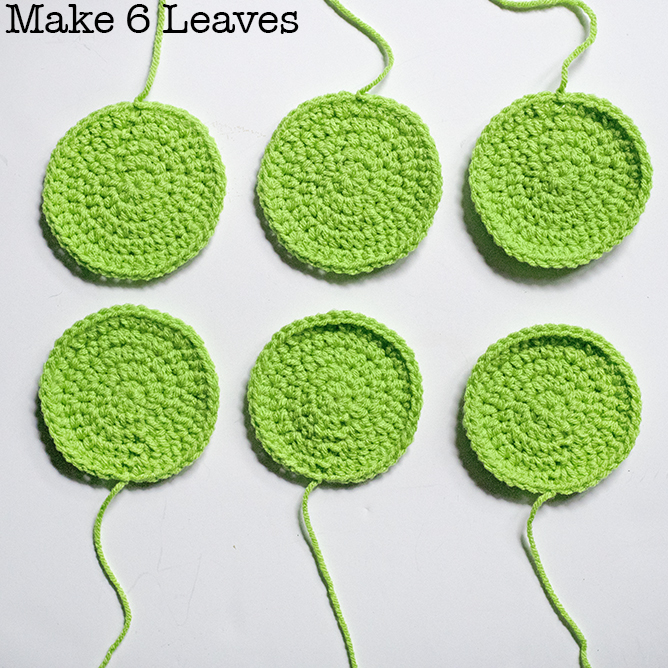 Instructions for the Cabbage crochet pattern by The Turtle Trunk