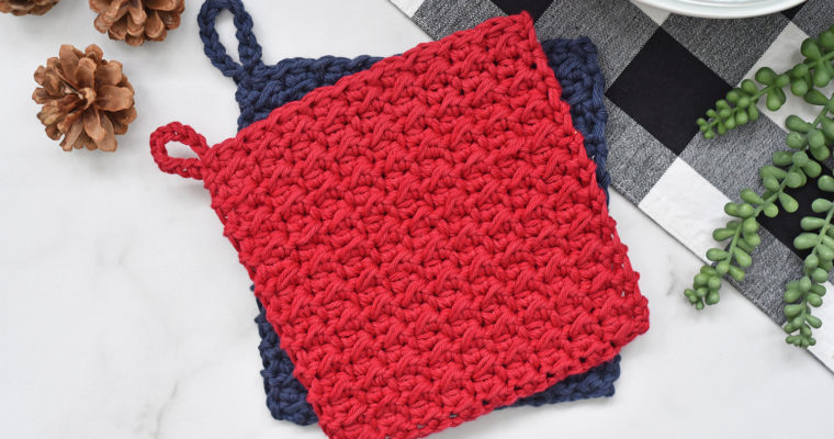 Farmhouse Pot Holder Crochet Pattern