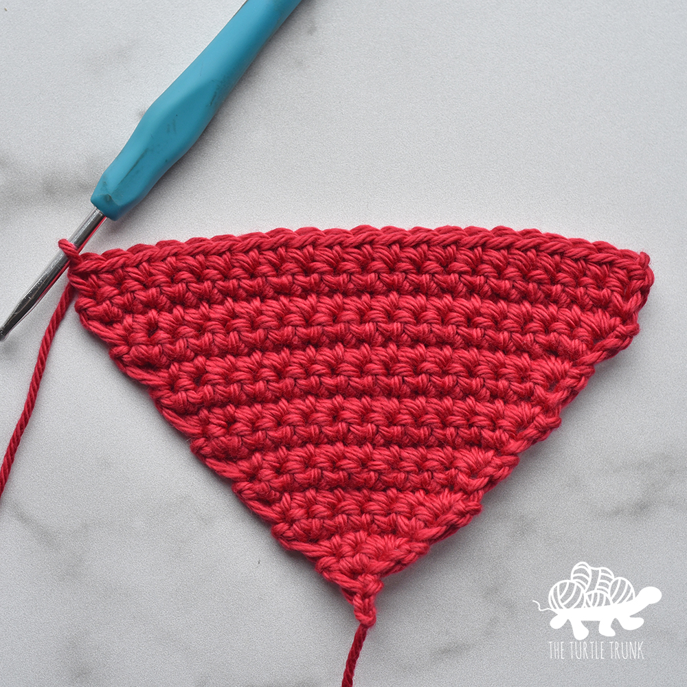 Instructions for the Heart Coaster crochet pattern by The Turtle Trunk