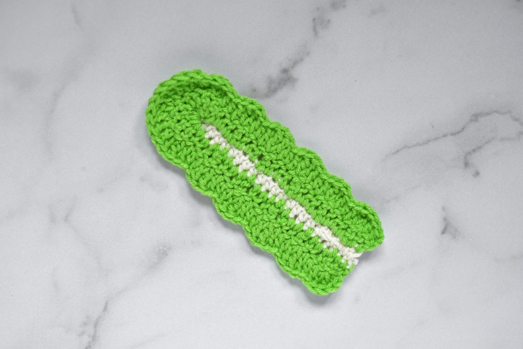 Romaine Lettuce crochet pattern by The Turtle Trunk