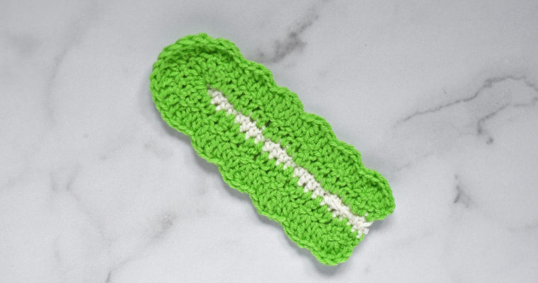 Romaine Lettuce Leaf Crochet Pattern