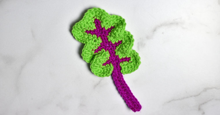 Swiss Chard Leaf Crochet Pattern