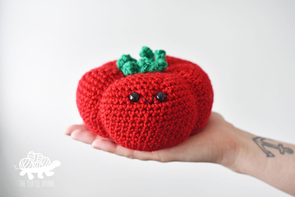 Amigurumi Tomato crochet pattern by The Turtle Trunk