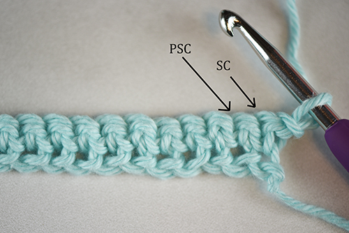 Instructions for the Dotty Dishcloth crochet pattern by The Turtle Trunk