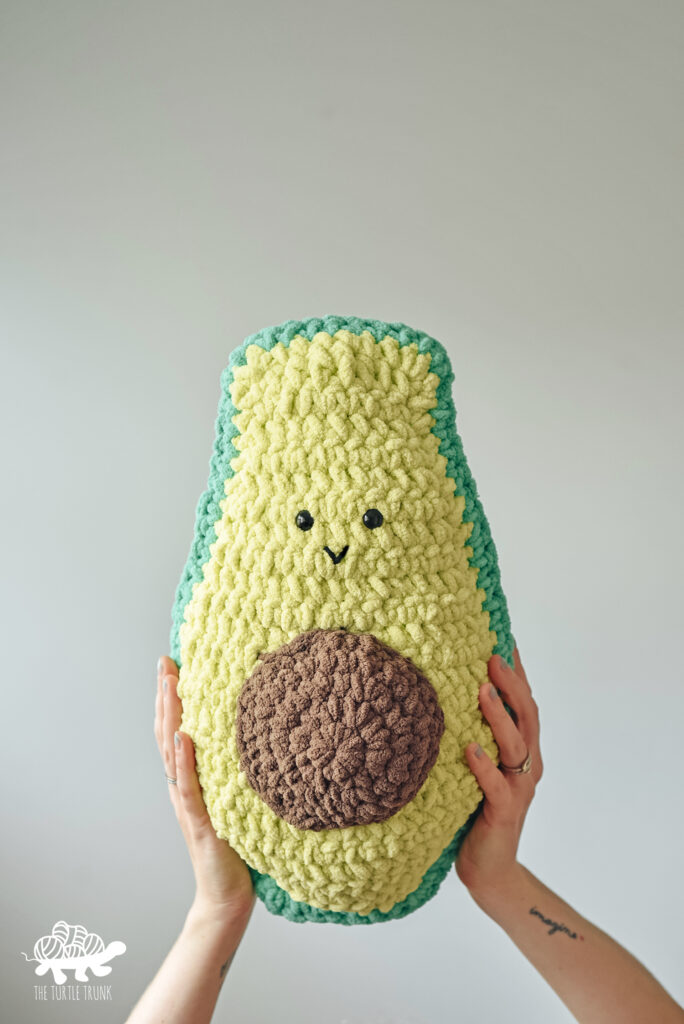 Avocuddler Mini crochet pattern by The Turtle Trunk