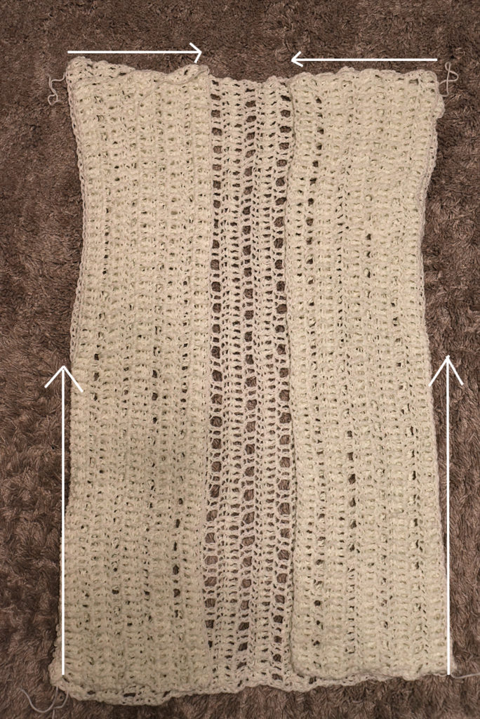 Instructions for the Summer Daze Cardigan crochet pattern by The Turtle Trunk