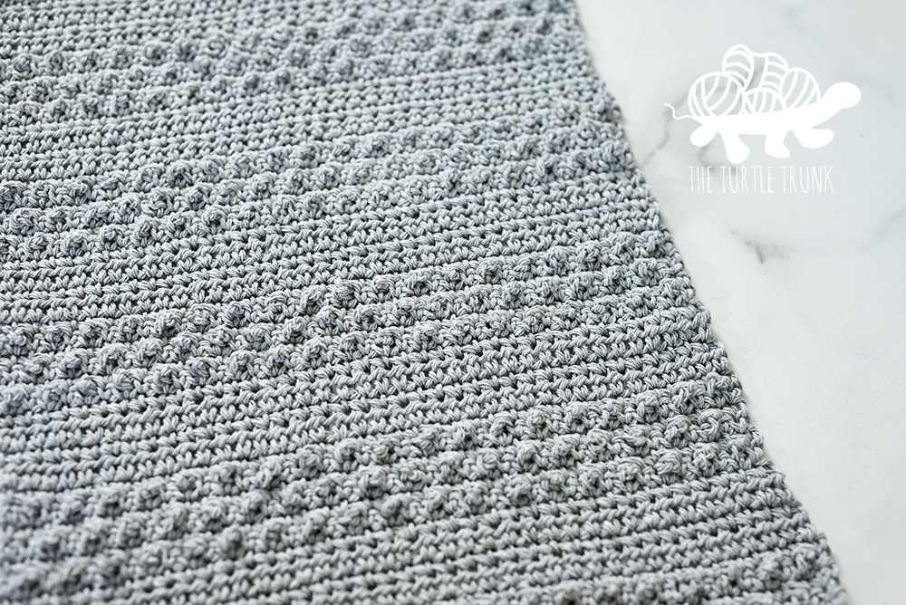 Dotty Dishtowel and Hanging Towel crochet pattern by The Turtle Trunk