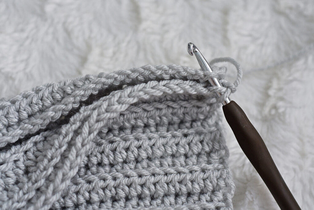 Instructions for the Easy Breezy Scarf crochet pattern by The Turtle Trunk