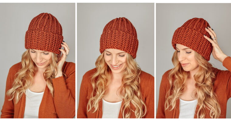 Easy Breezy Chunky Beanie Crochet Pattern