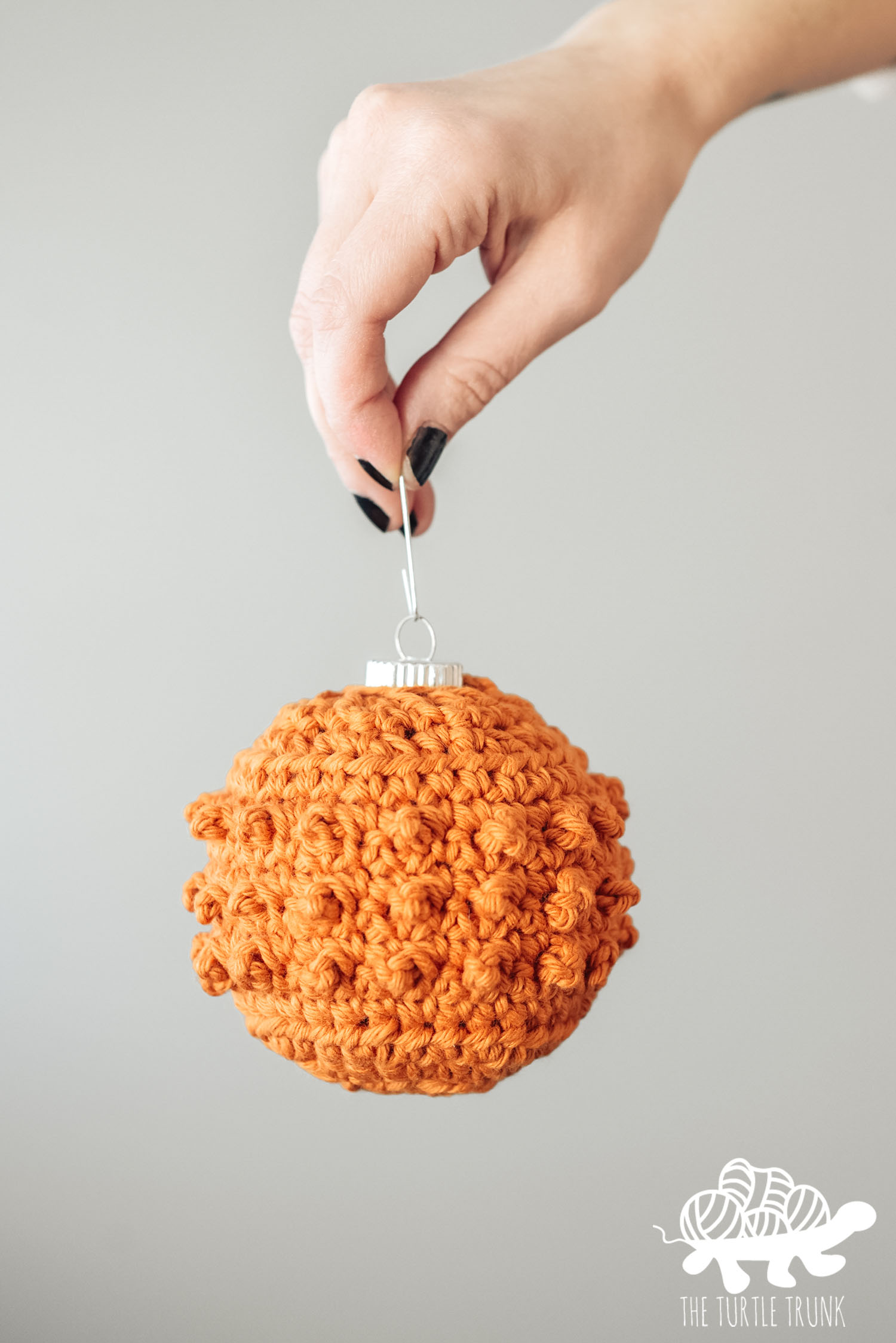 Picot Tree Ornament crochet pattern by The Turtle Trunk 