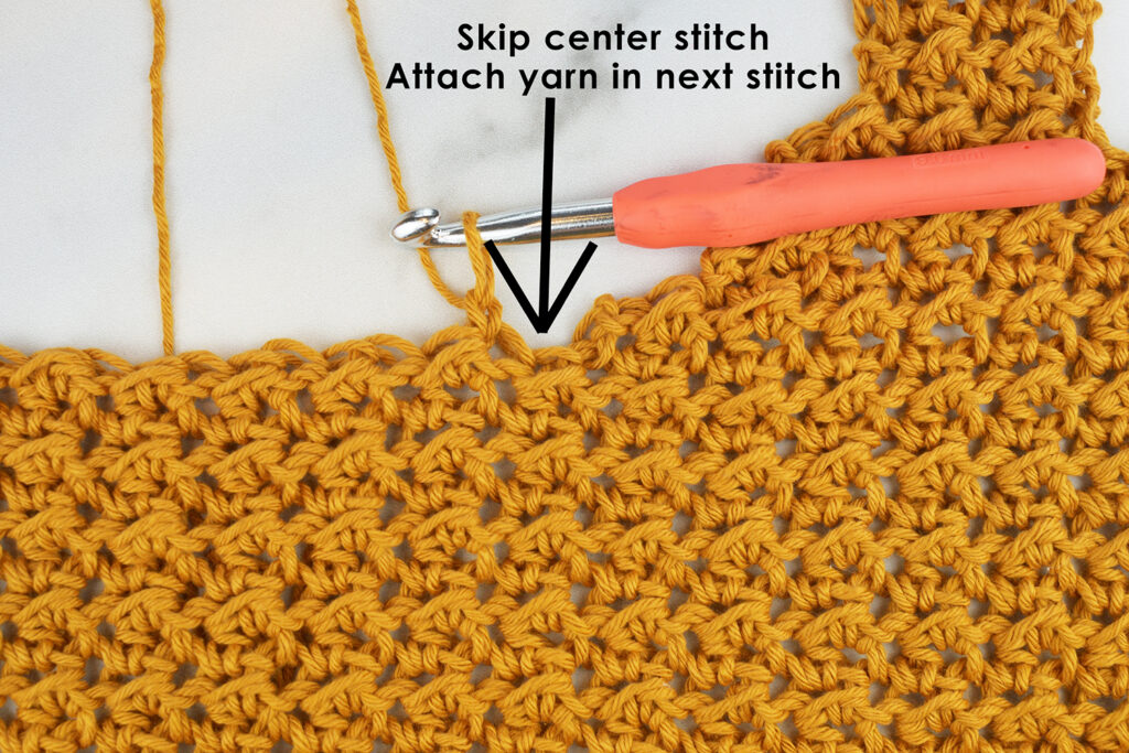 Instructions for the Sweet Tea Tank crochet pattern by The Turtle Trunk