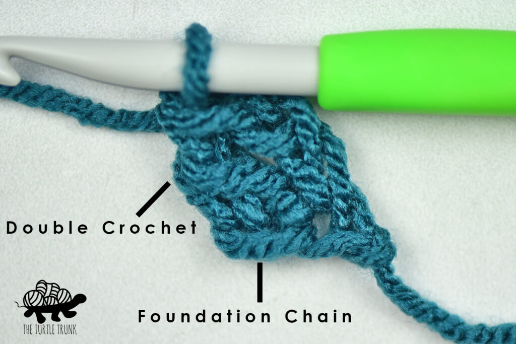 How to Foundation Double Crochet by The Turtle Trunk