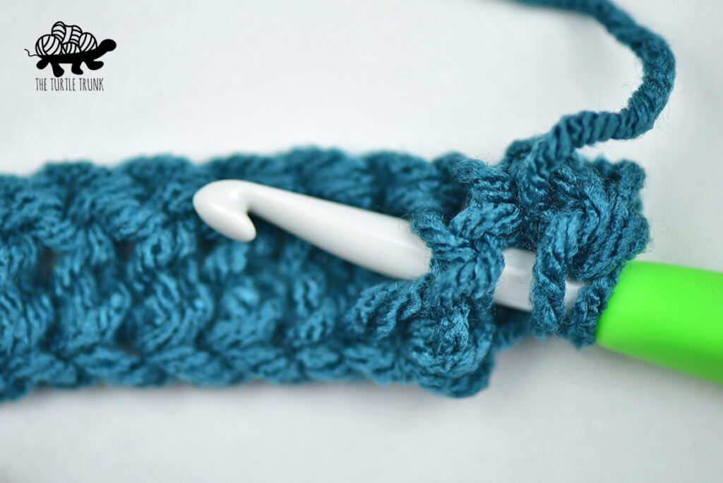 How to front post double crochet by The Turtle Trunk