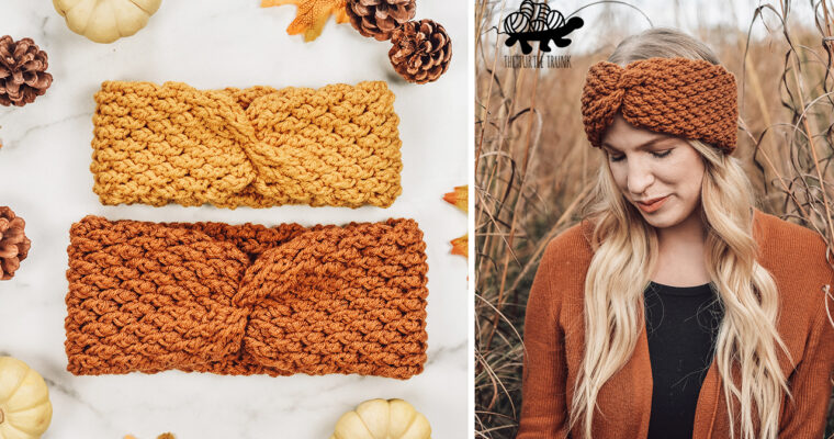 Country Cottage Headband Crochet Pattern