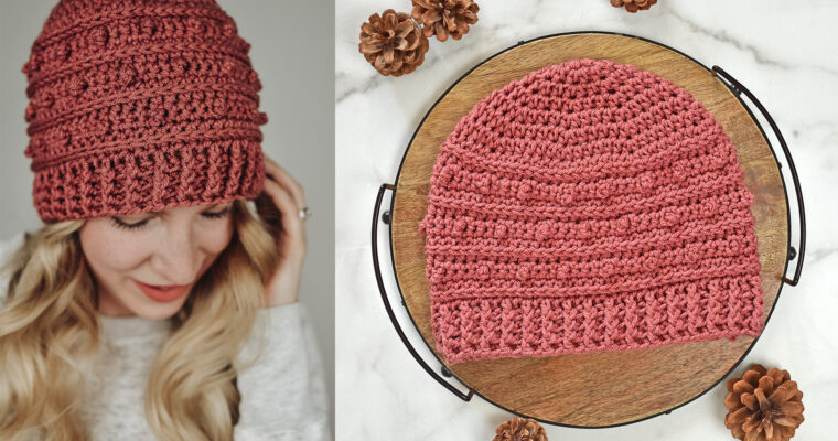 Picot Beanie Crochet Pattern