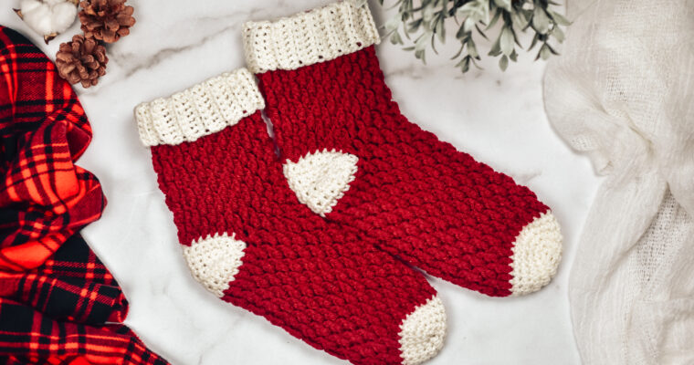 Country Cottage Socks Crochet Pattern