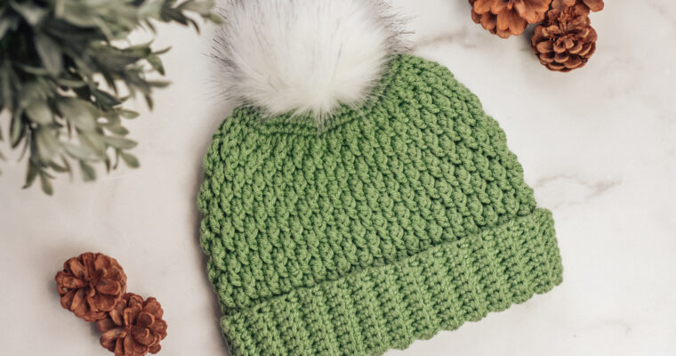 Country Cottage Beanie Crochet Pattern