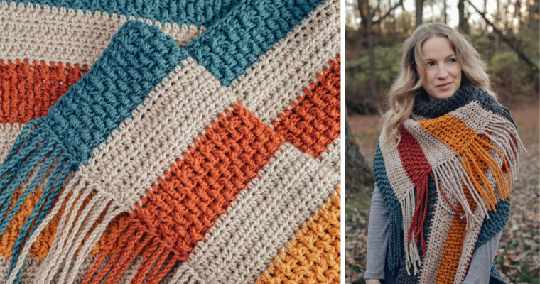 Bonfire Scarf Crochet Pattern