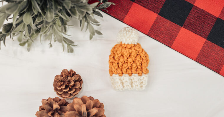 Mini Country Cottage Beanie Crochet Pattern