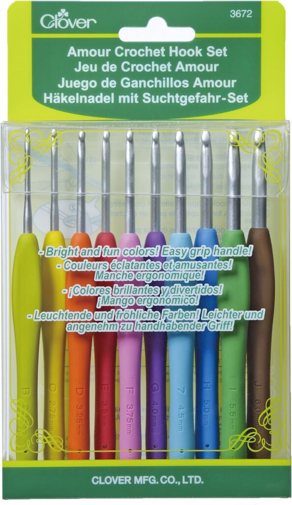Clover Amour Crochet Hooks.