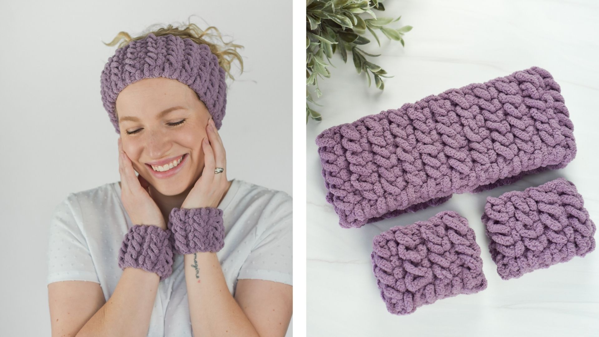 Spa Headband and Wristband Free Crochet Pattern The Turtle Trunk