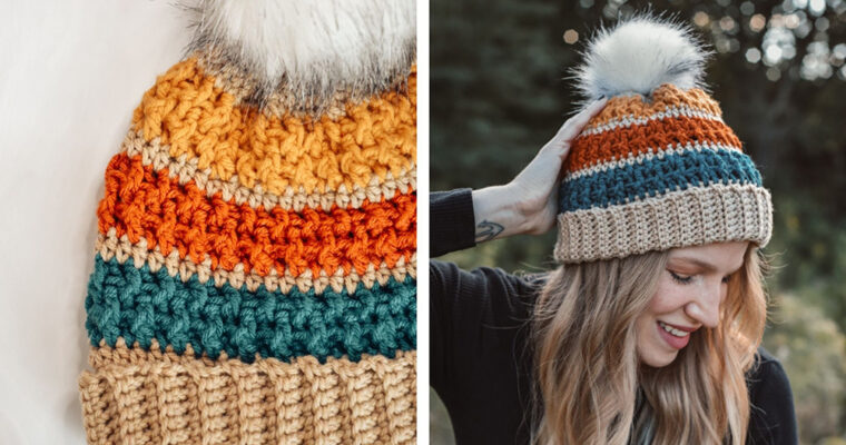Bonfire Beanie Crochet Pattern