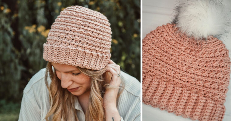 Basic Ridge Beanie Crochet Pattern