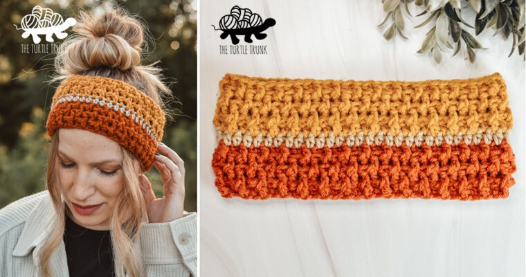 Bonfire Headband Crochet Pattern