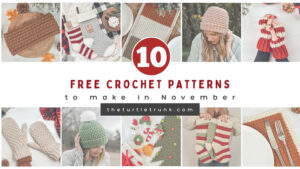 10 Crochet Patterns to Make in November.