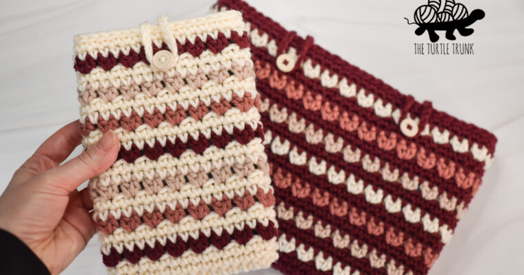 Be Mine Book Sleeve Crochet Pattern